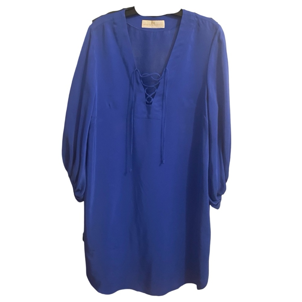 Amanda Uprichard Royal Blue Nora Dress